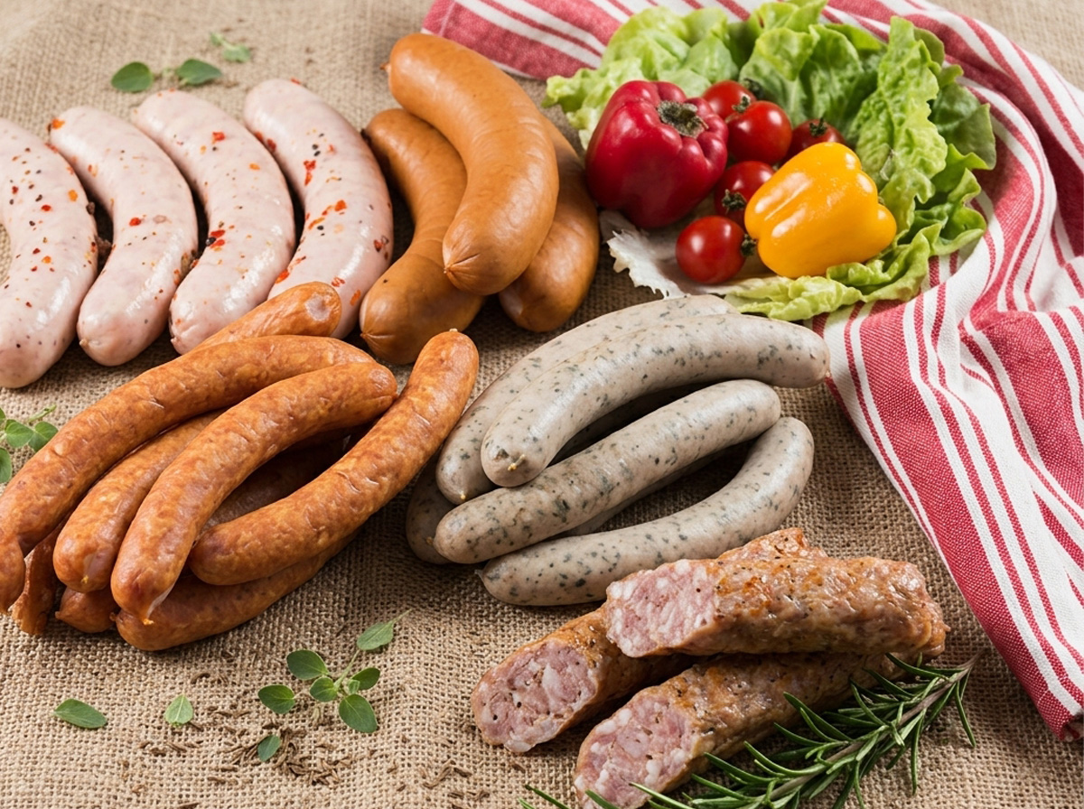 Saucisses, charcuterie Polonaise par Polonia
